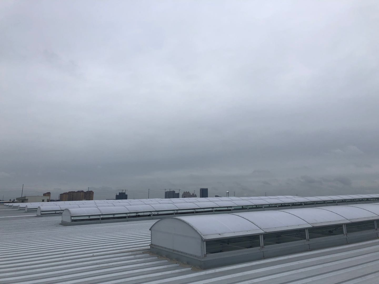 川島紡織圓拱形排煙天窗（大豐川島紡織工業(yè)園）